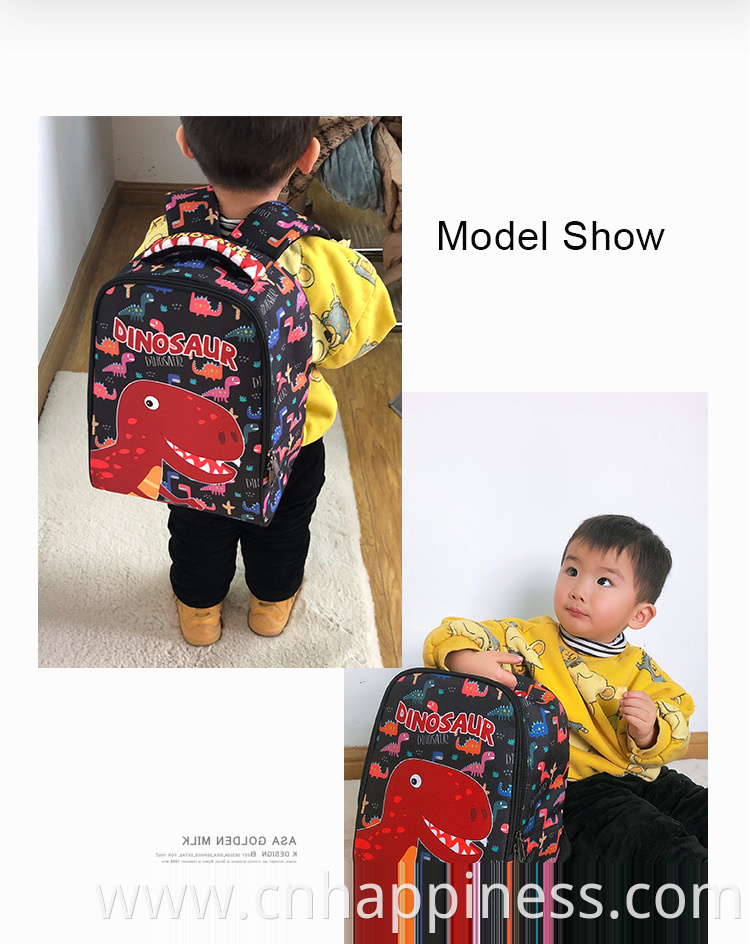 Custom all over print backpacks girl waterproof school bags panda backpack for toddlers and children